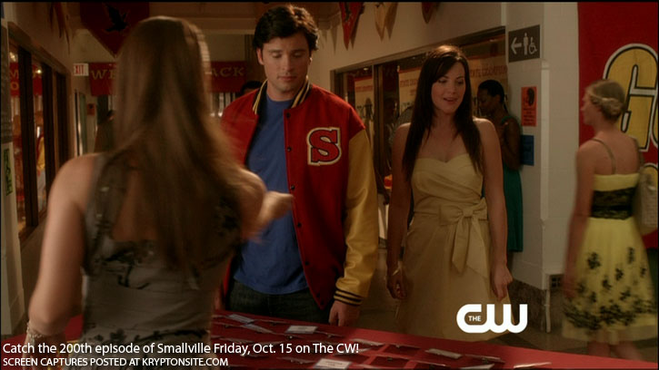 Smallville Season 10 Shield Keri Lynn Pratt Justin Hartley