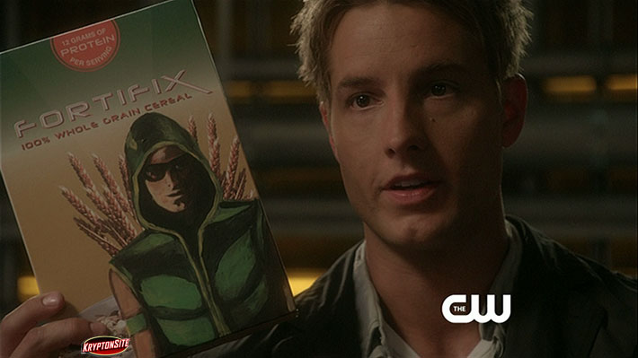 Smallville Season 10 Shield Keri Lynn Pratt Justin Hartley