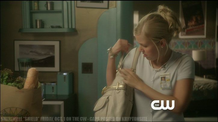 Smallville Season 10 Shield Keri Lynn Pratt Justin Hartley