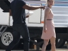 Melissa Benoist & Mehcad Brooks On Set